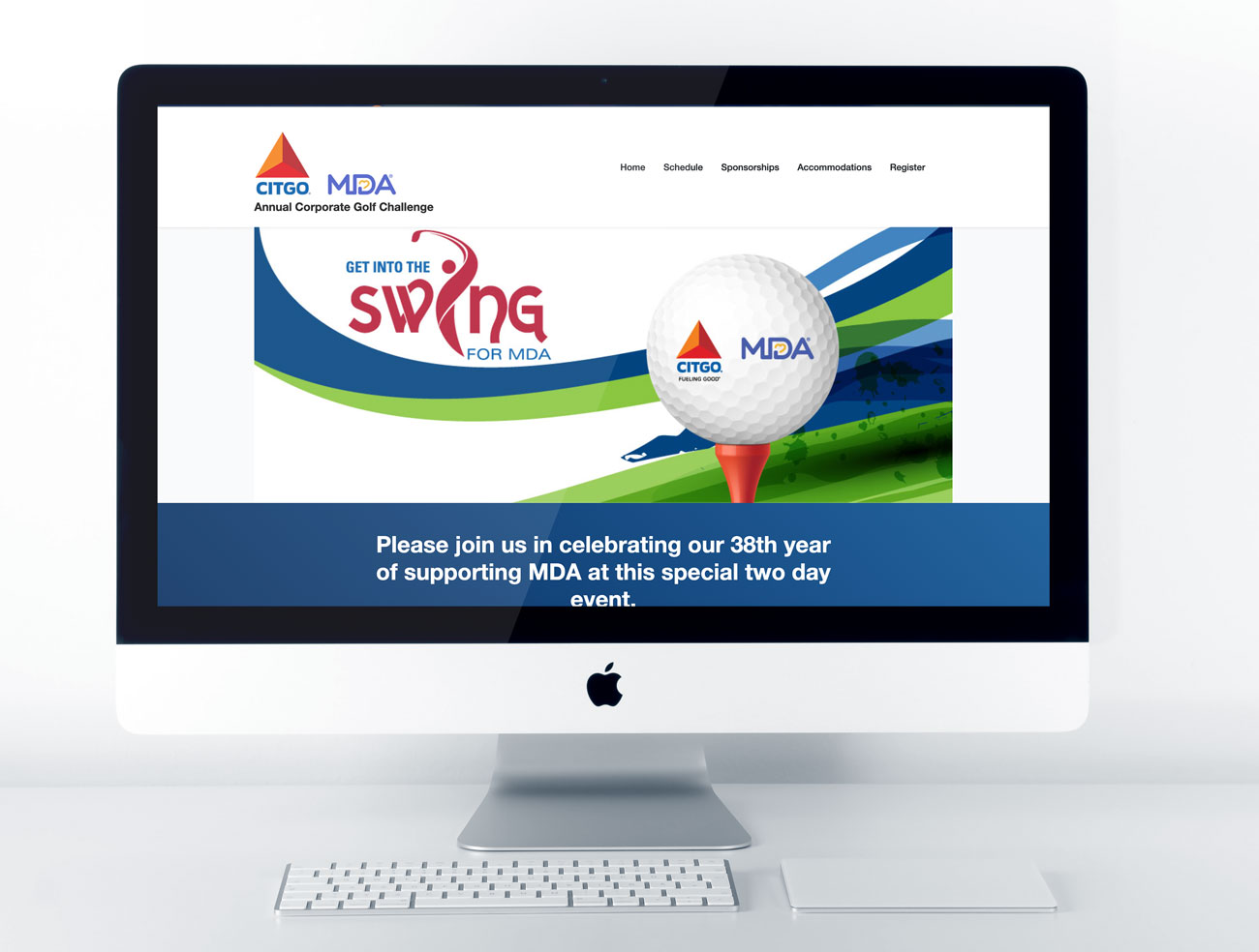 CITGO MDA Golf Micro-Website