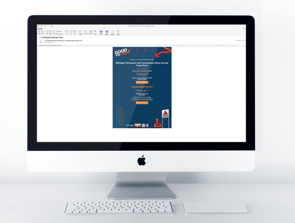 CITGO Good to Grow Campaign Email