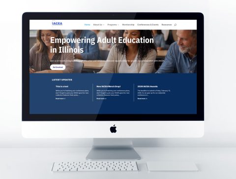 IACEA website redesign